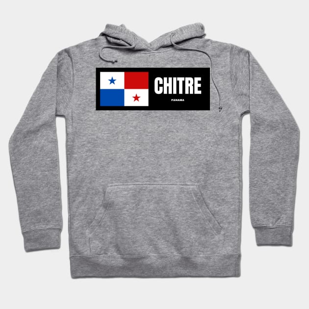 Chitre City with Panama Flag Hoodie by aybe7elf